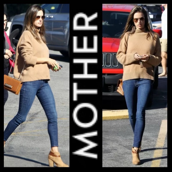 Mother The Looker Skinny in Clean Sweep - Picture 3 of 14